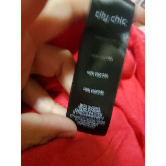 City Chic Ted Maxi High Low Dress Size XL NWT 100% Viscose - Picture 8 of 10